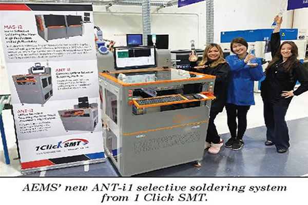 Simplicity in Selective Soldering: AEMS Partners with Sasinno