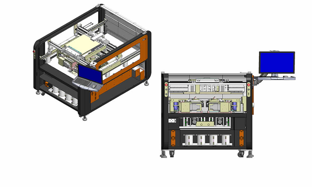 Machine 3D overview